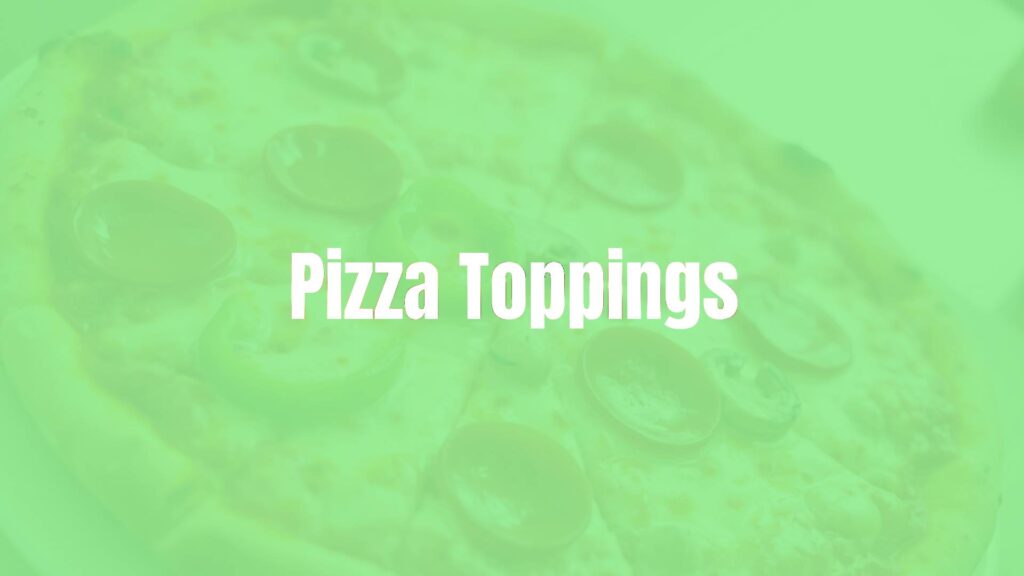 A delicious pizza with assorted toppings including pepperoni, mushrooms, and bell peppers, melted cheese, vibrant colors, realistic.