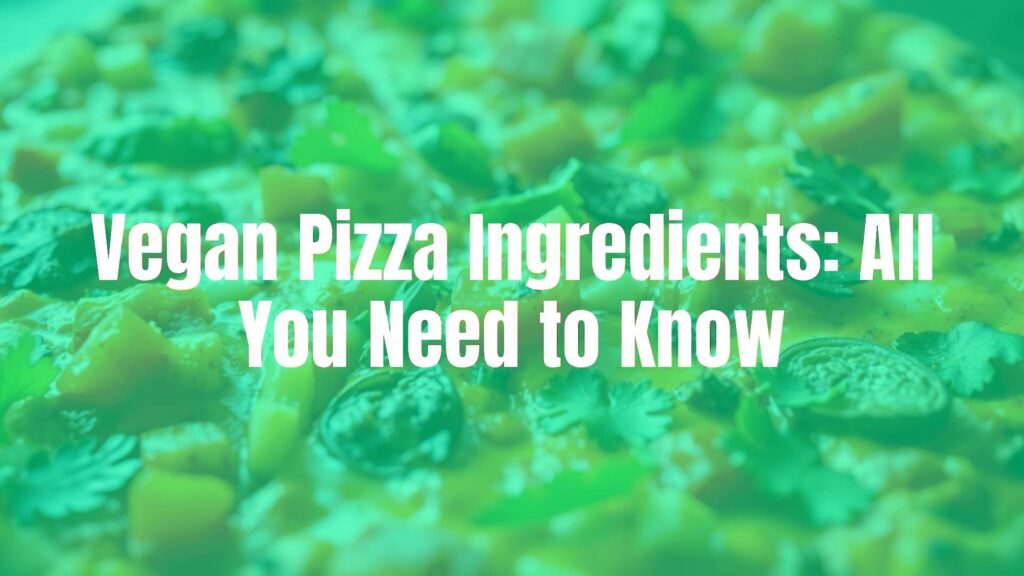 Delicious vegan pizza topped with colorful fresh vegetables and plant-based cheese, crispy crust, close-up shot, warm lighting, inviting and appetizing.