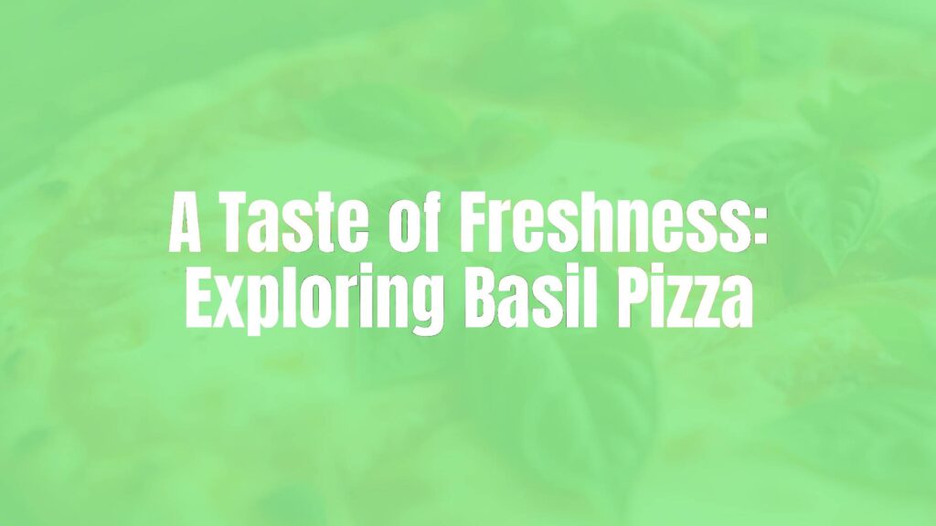 Fresh basil pizza with vibrant green leaves, melted mozzarella, and tomato sauce on a crispy crust, wood-fired oven, rustic Italian style, appetizing.
