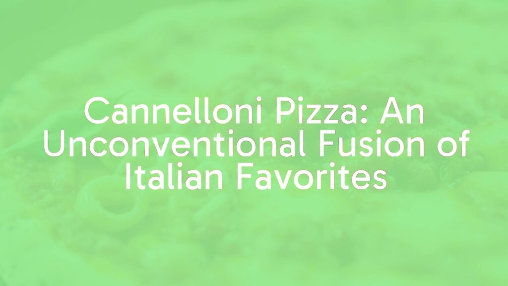 Cannelloni pizza with rolled pasta and melted cheese on a crispy crust, vibrant tomato sauce, close-up, delicious Italian fusion food, warm lighting, realistic.